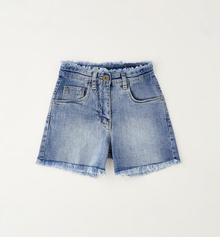 Jeans corto sfrangiato art.4G850-7300 I DO