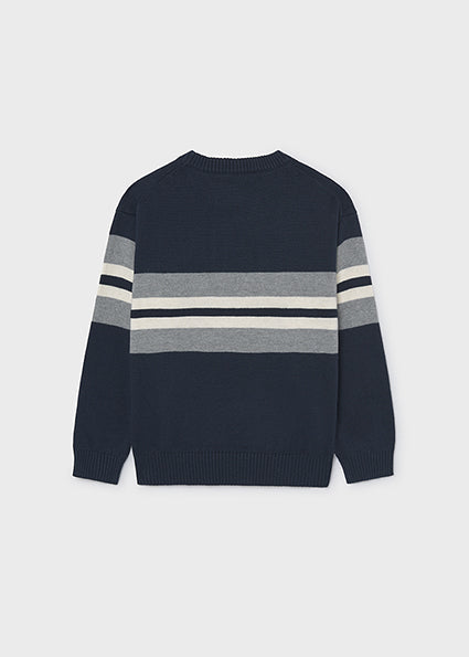 Maglione rigato girocollo  art.7.330-087 MAYORAL