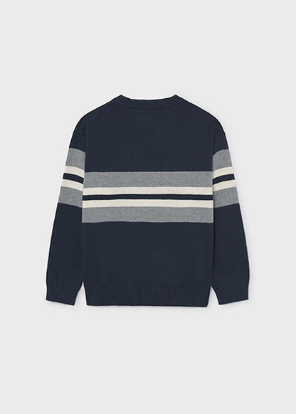 Maglione rigato girocollo  art.7.330-087 MAYORAL