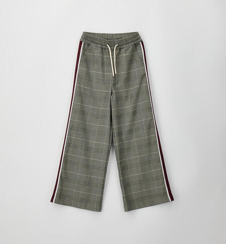 Pantaloni a quadri con banda art.4.H730-0658 I DO