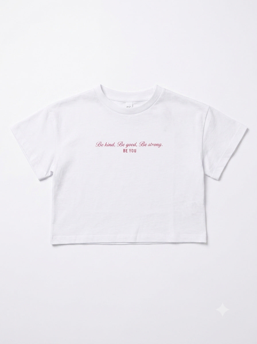 T-shirt con scritta art.4G717-0113 I DO