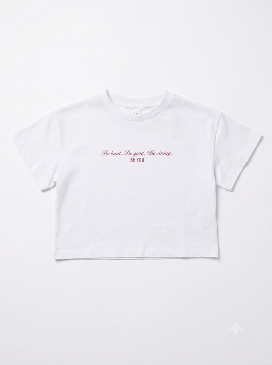 T-shirt con scritta art.4G717-0113 I DO