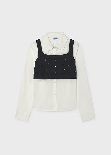 Twin set camicia + gilet art.7.349 MAYORAL