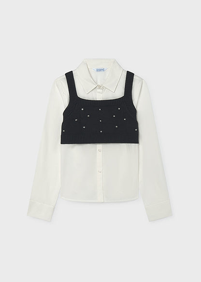 Twin set camicia + gilet art.7.349 MAYORAL
