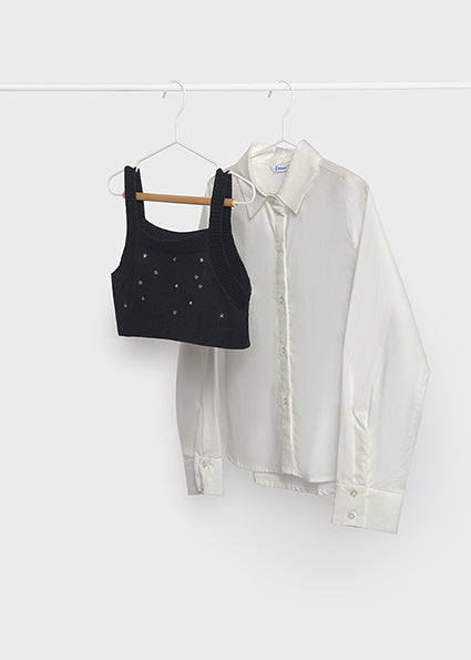 Twin set camicia + gilet art.7.349 MAYORAL