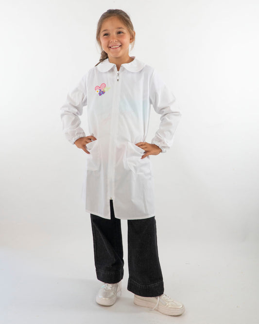 Grembiule scuola con zip