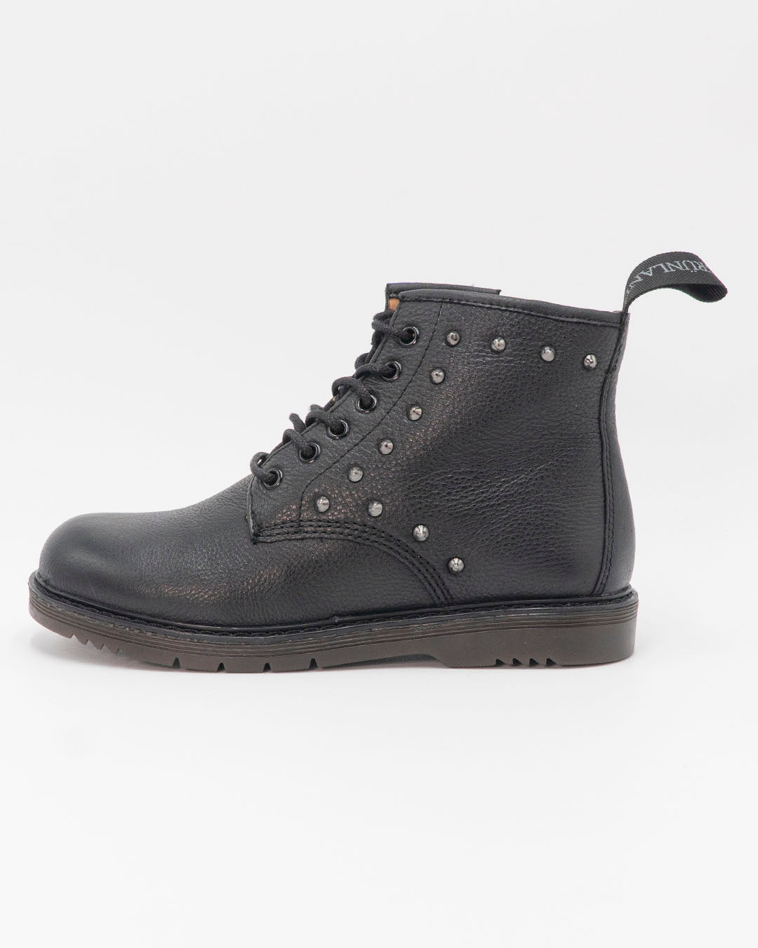 Anfibio in pelle con borchiette e zip GRUNLAND