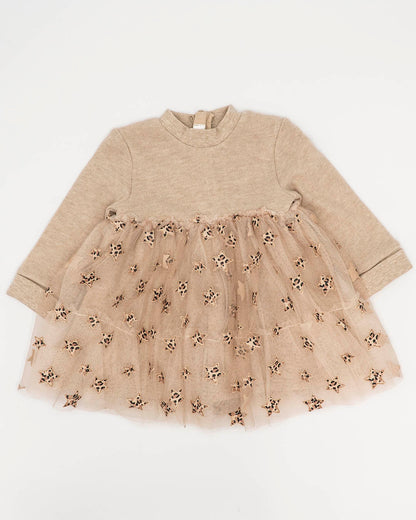 Abito con gonna in tulle a stelline MAYORAL