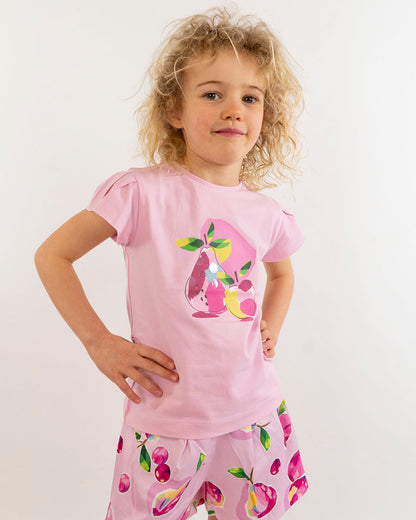 T-shirt manica corta con frutta MAYORAL