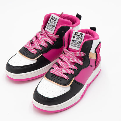 Scarpe alte con laccio glitter e zip PRIMIGI
