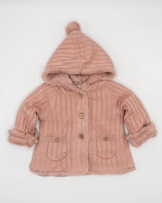 Giacca in maglia foderata in pelliccia MAYORAL