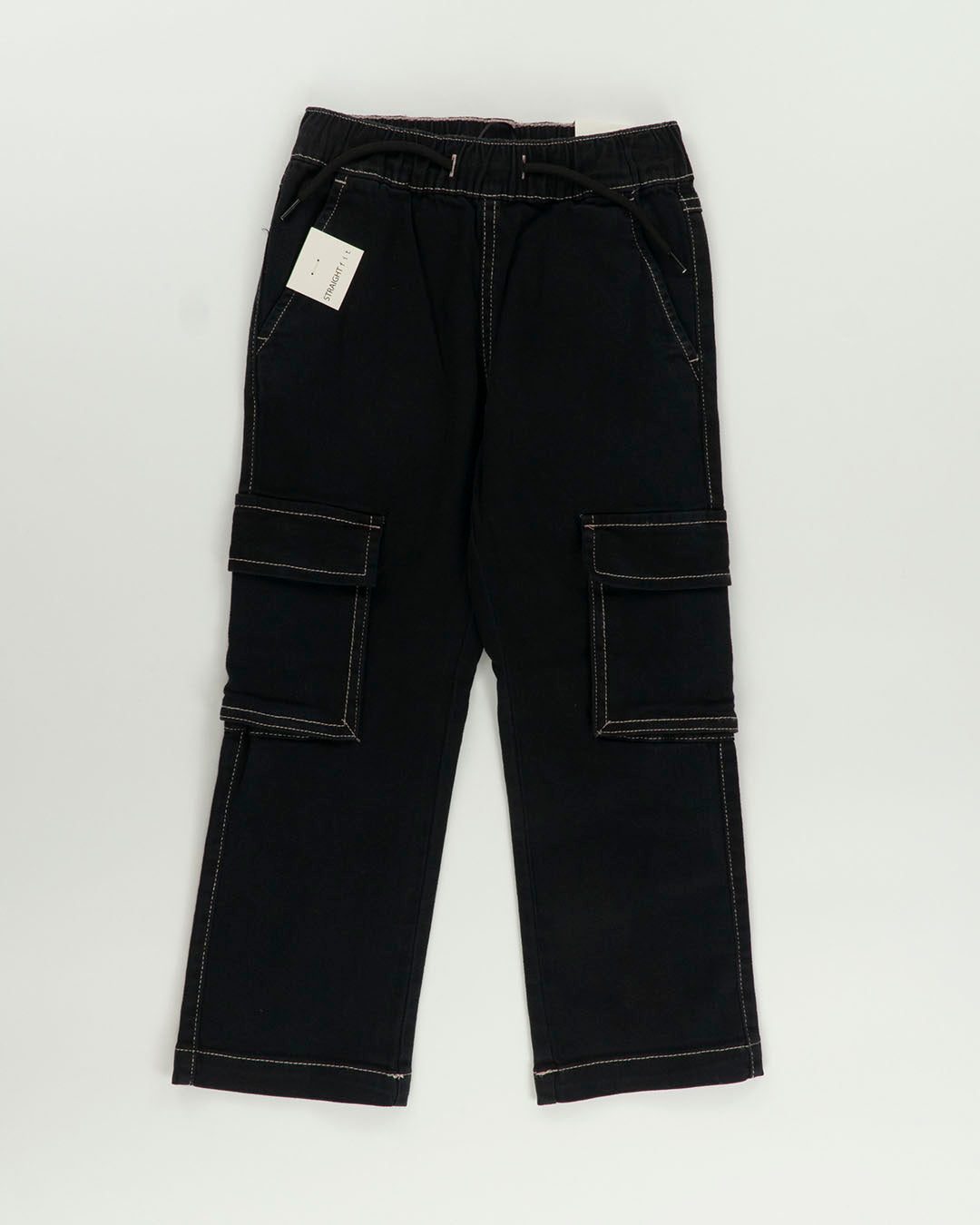 Pantaloni cargo con laccetto in vita I DO