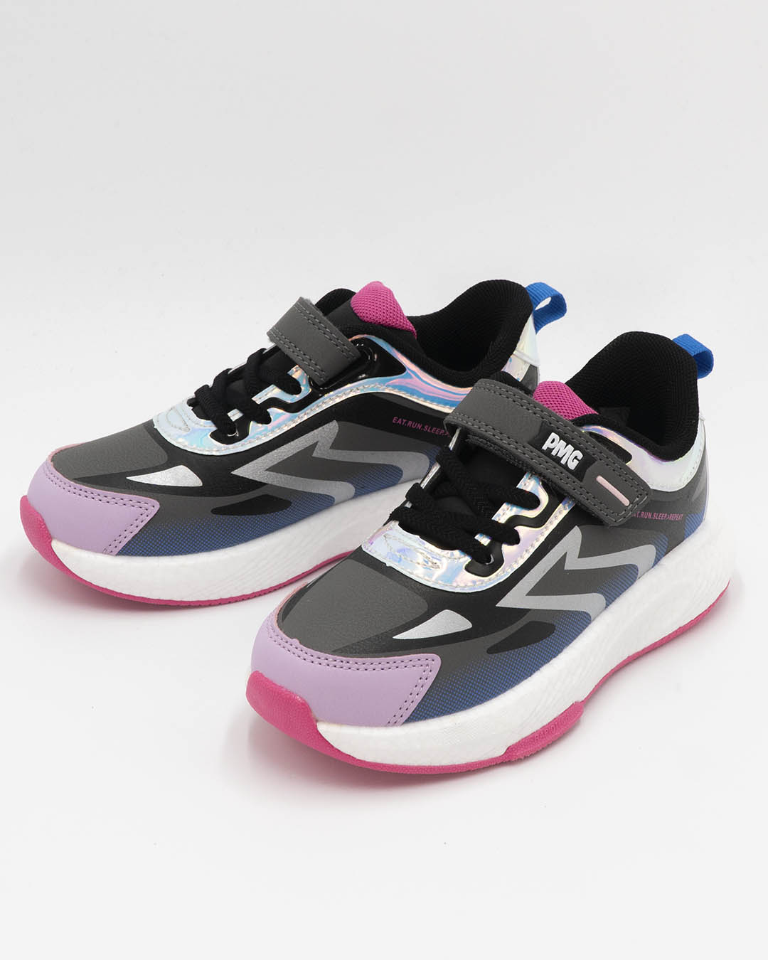 Scarpe fantasia con laccio elastico e strappo