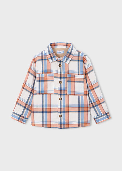 Camicia a quadri foderata art.4142-90 MAYORAL