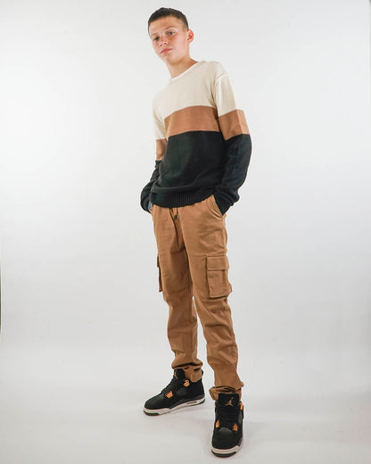 Pantalone cargo in cotone