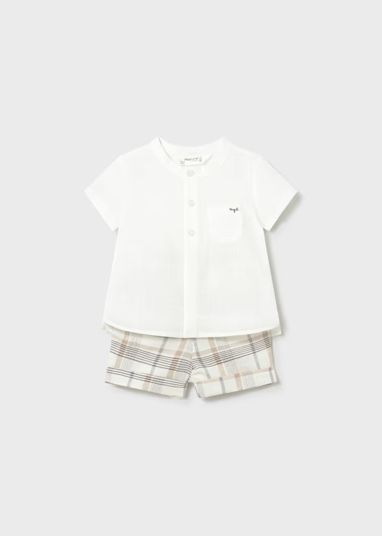 Completo con camicia coreana art.1270-28  MAYORAL