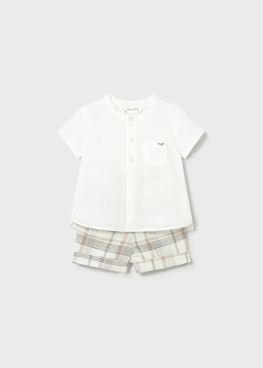 Completo con camicia coreana art.1270-28  MAYORAL