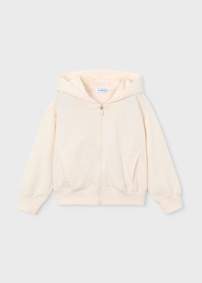 Felpa aperta con ricamo art.3457-42 MAYORAL