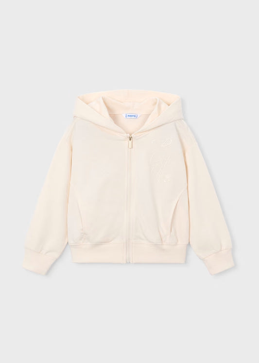 Felpa aperta con ricamo art.3457-42 MAYORAL