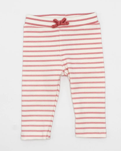 Completo 2 pz. felpato con leggings rigato MAYORAL