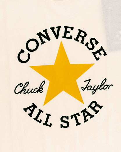T-shirt manica corta con stella ocra CONVERSE