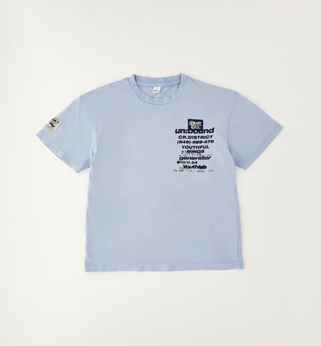 T-shirt delavè con scritte art.4G626-3814 I DO