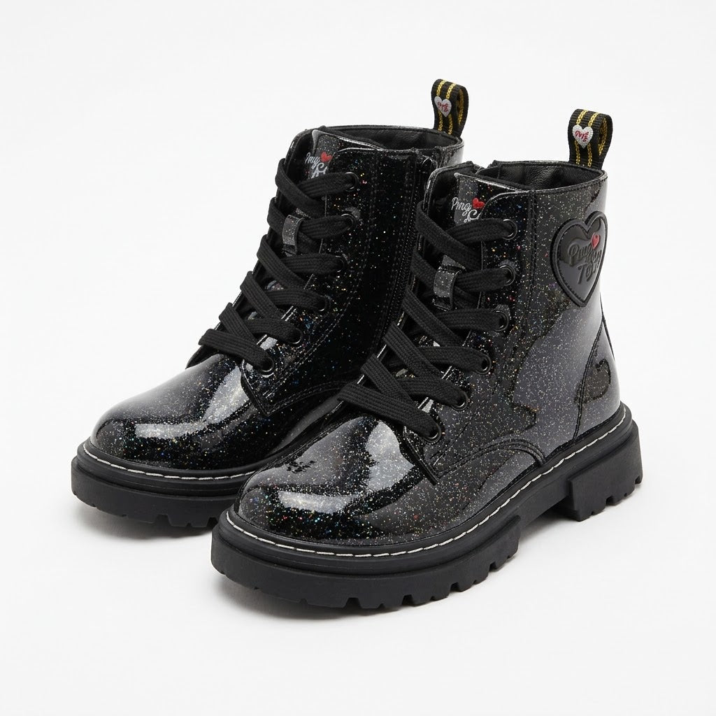 Anfibio glitterato con zip laterale PRIMIGI