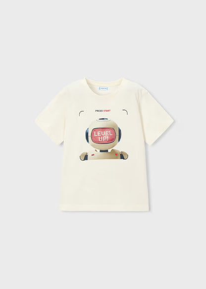 T-shirt manica corta con robot art.3065-39 MAYORAL