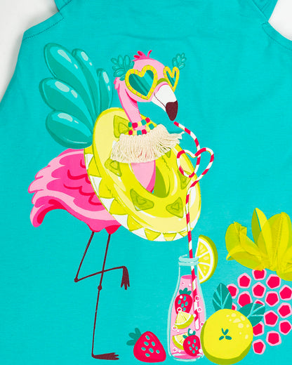 Abito con serigrafia