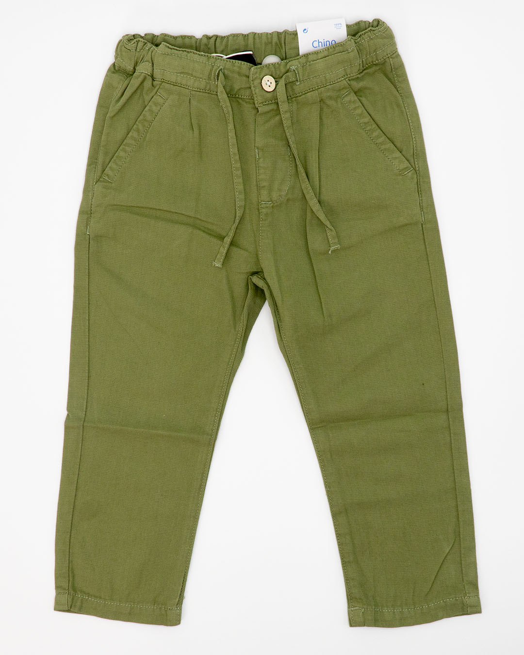 Pantalone in misto lino con laccio in vita MAYORAL