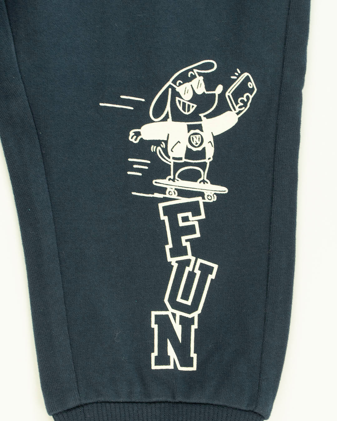 Pantaloni non felpati con vita a contrasto I DO