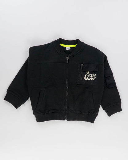 Felpa oversize felpata con zip I DO