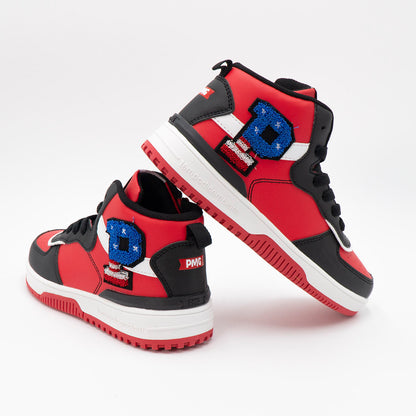 Scarpe alte bicolor con zip laterale PRIMIGI