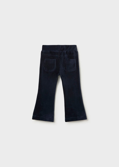 Pantaloni a zampa in velluto art.514-061 MAYORAL