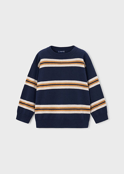 Maglione girocollo a righe art.4303-95 MAYORAL