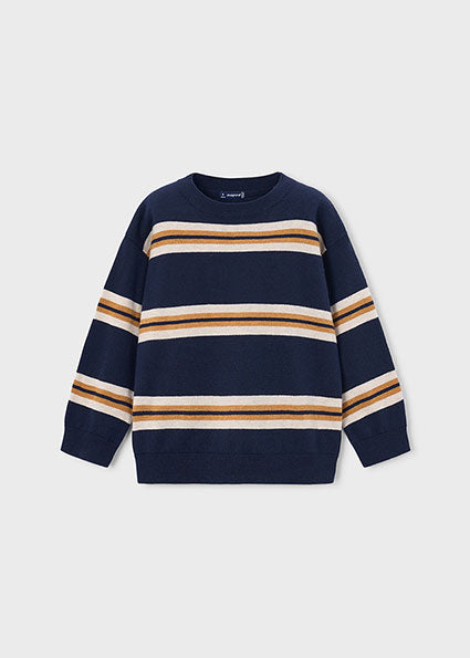 Maglione girocollo a righe art.4303-95 MAYORAL