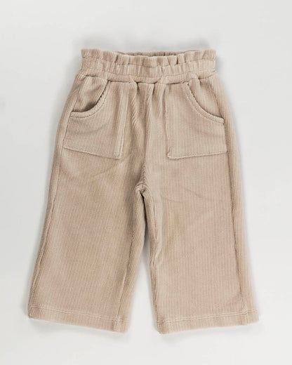 Pantaloni in velluto rigato glitterato MAYORAL