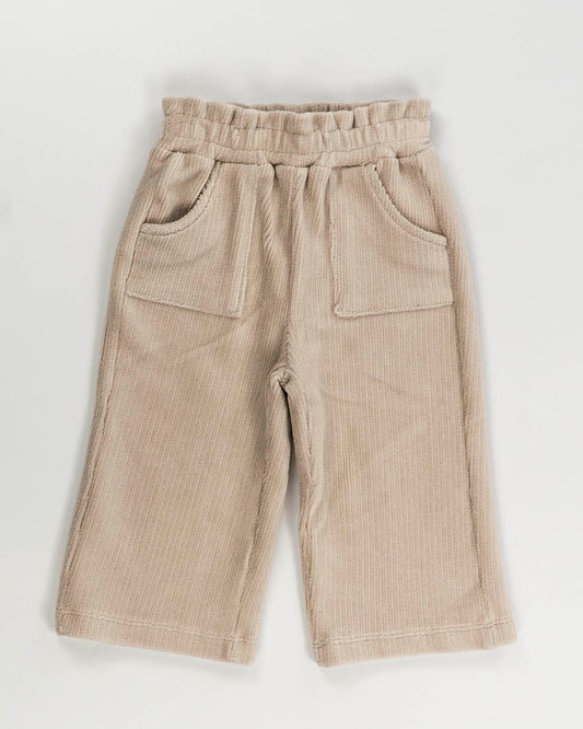 Pantaloni in velluto rigato glitterato MAYORAL