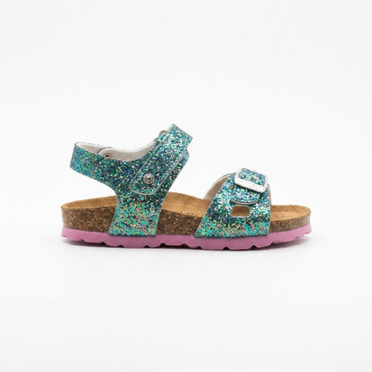 Sandalo glitterato con strappo GRUNLAND