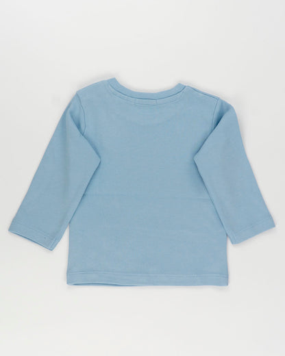 T-shirt manica lunga con scritta EMC