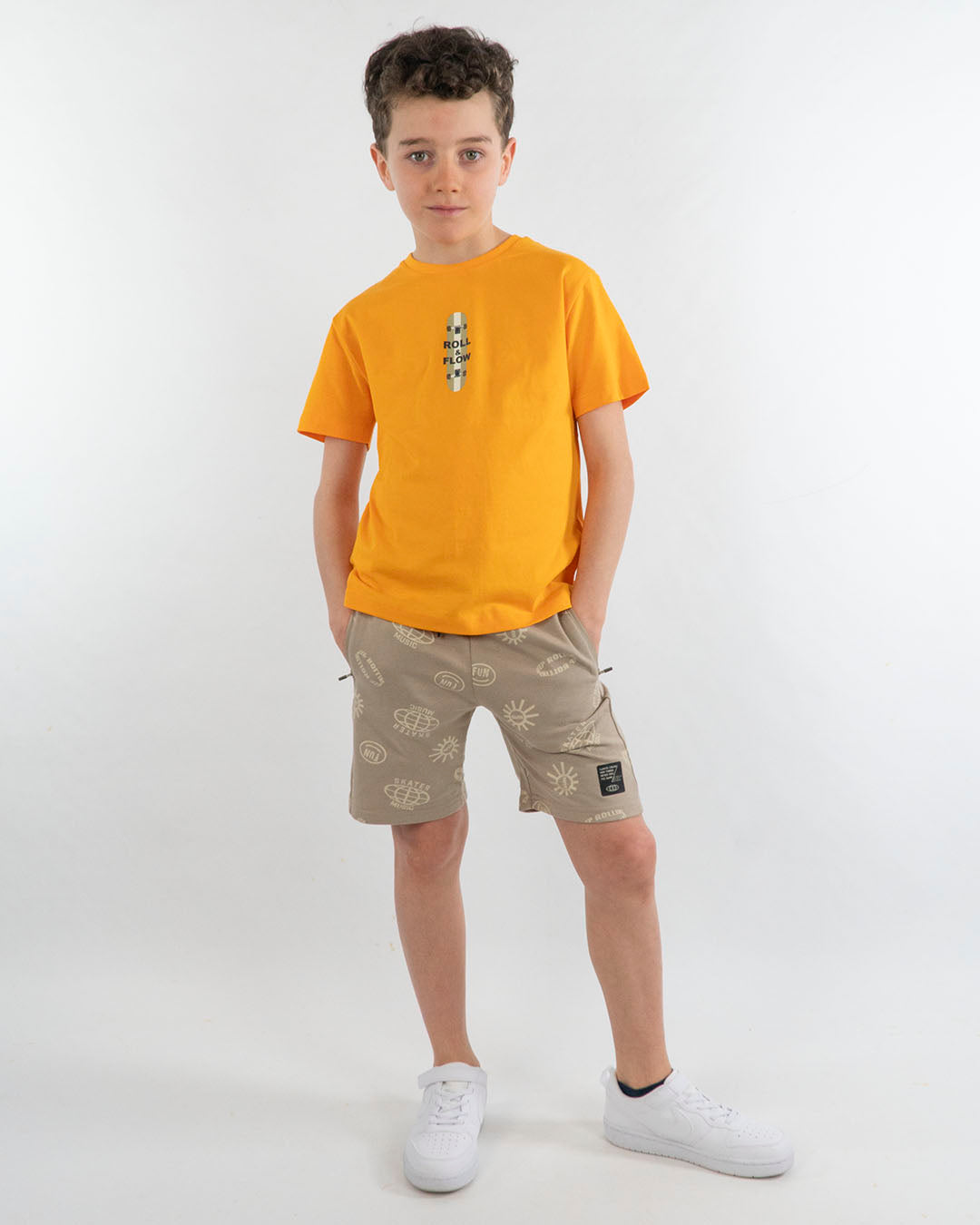 T-shirt manica corta con skateboard MAYORAL