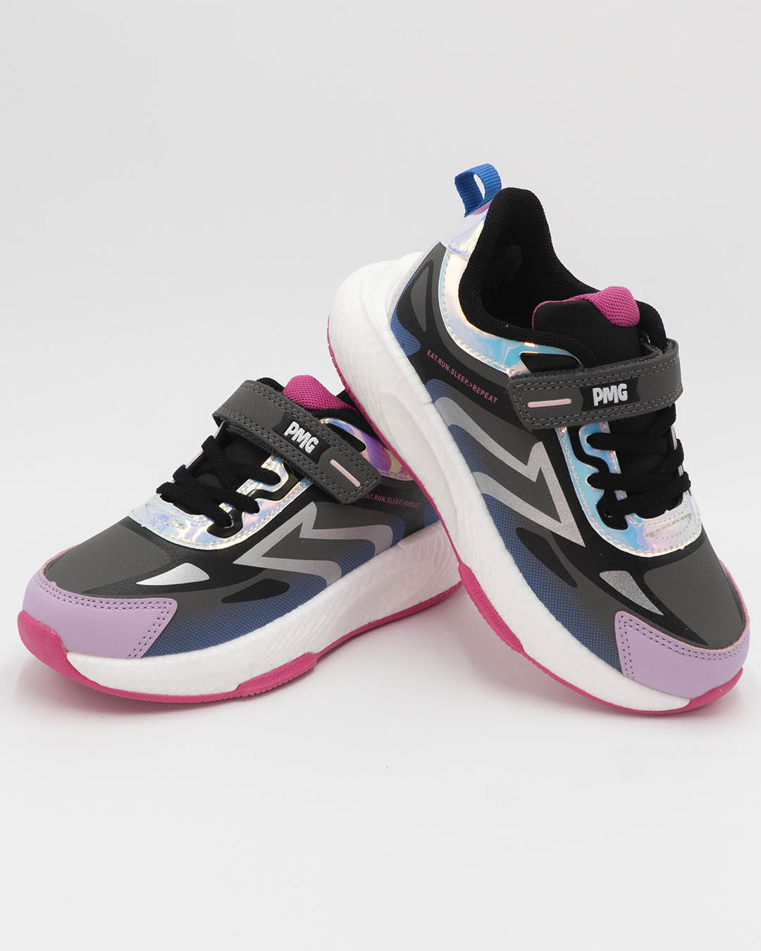 Scarpe fantasia con laccio elastico e strappo