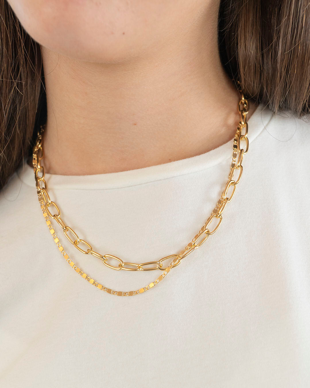 T-shirt manica lunga con collana I DO