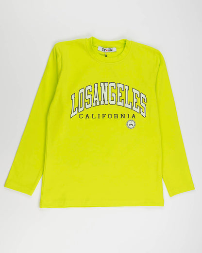 T-shirt manica lunga Los Angeles FKM