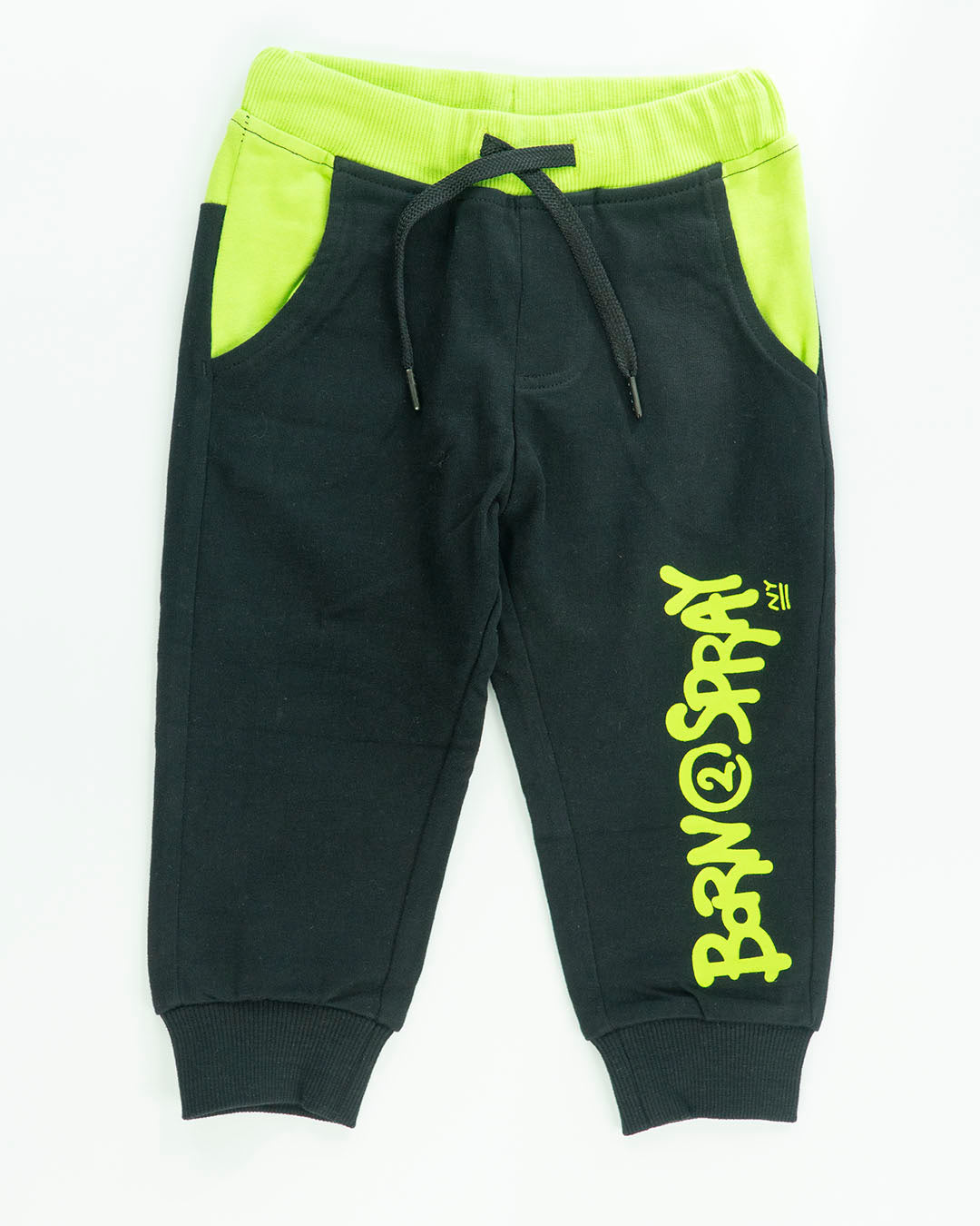 Pantaloni non felpati con vita a contrasto I DO