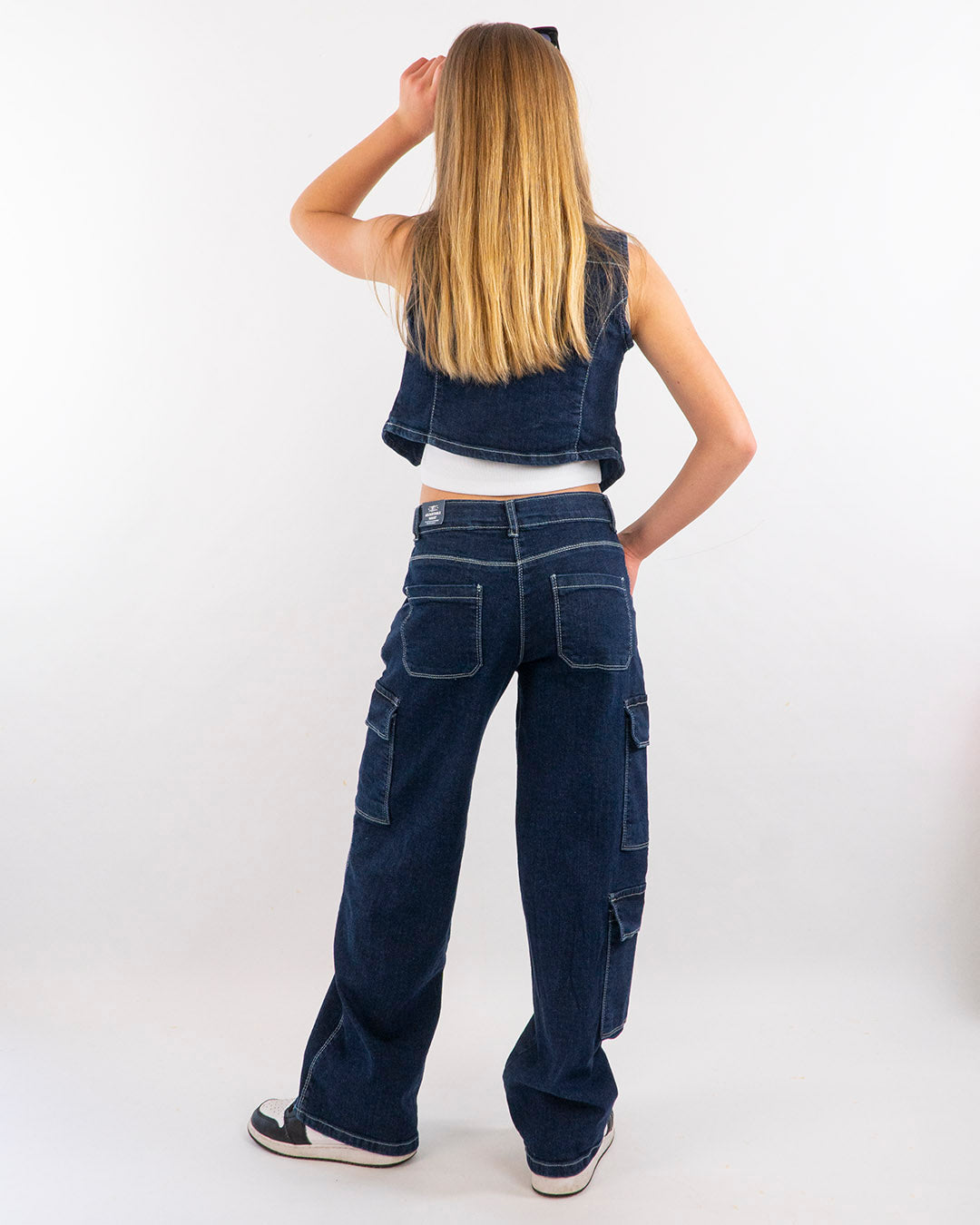 Jeans cargo a gamba larga  I DO