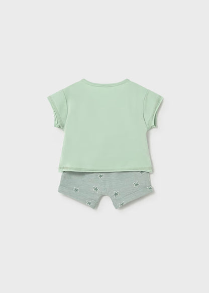 Completo 2 pz. con t-shirt con stellina MAYORAL