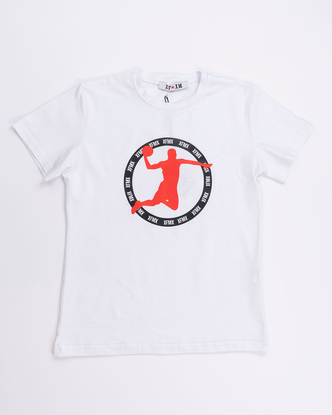 T-shirt con logo tondo