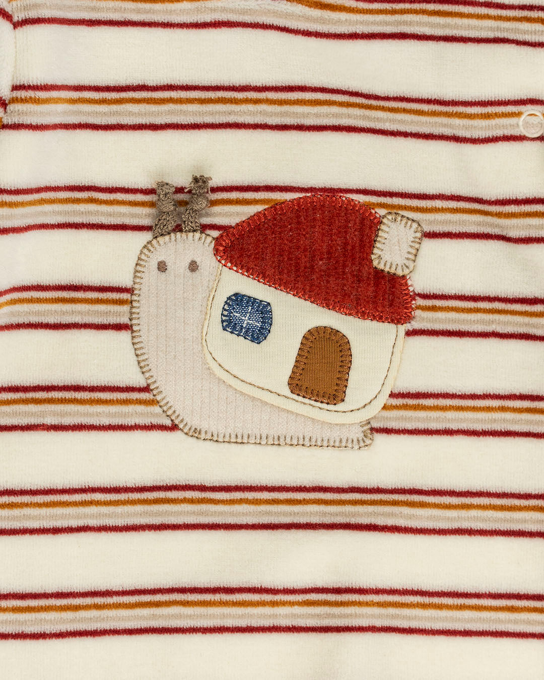 Tutina in ciniglia rigata con lumaca MAYORAL