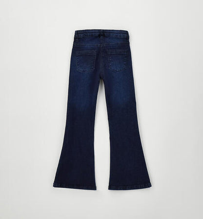 Jeans elasticizzato a zampa art.4.H731-7750 I DO
